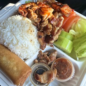King's Burger - Chicken teriyaki rice plate. Everything fresh, hot and made to order. Yummm. - Burgers Near Me - San Jose, California