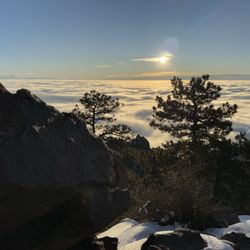 Green Mountain West Ridge - Great cloud show!