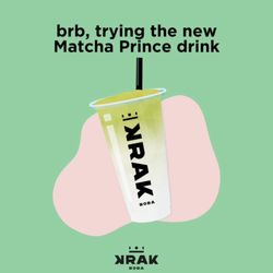 Krak Boba - Matcha Prince