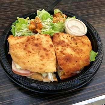 Stone Oven - The garlic basil turkey sandwich with a Caesar salad. - Salad Near Me - Sherman Oaks, California Stone Oven - The garlic basil turkey sandwich with a Caesar salad. - Salad Near Me - Sherman Oaks, California