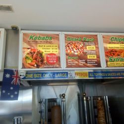 Phoenix Kebabs - Menu