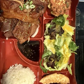 Sa Ri One Grill - Pork galbi lunch box - Korean Near Me - Tampa, Florida