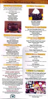 Menu photo 2 Urth Caffe Wynn Las Vegas Las Vegas, NV Menu photo 2 Urth Caffe Wynn Las Vegas Las Vegas, NV
