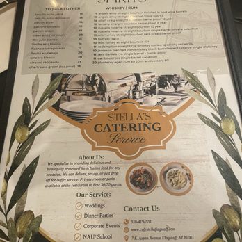 Cafe Stella - Menu - Italian Near Me - Flagstaff, Arizona