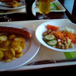 Kompaktanlage Nordsee Montabaur - Krakauer mit Salat für "schappe" 11,50 € : 23 DM
