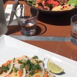 La Potinière - Ceviche dish - sooo delicious!!!