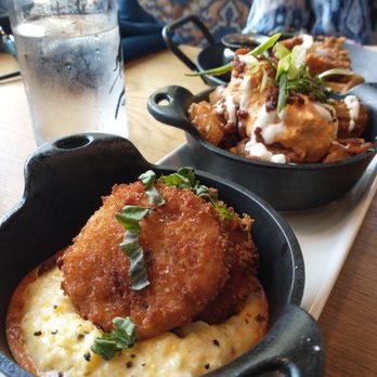 Tupelo Honey Southern Kitchen & Bar - Famous Fried Green Tomatoes and Loaded Cracklins - Southern Near Me - Des Moines, Iowa Tupelo Honey Southern Kitchen & Bar - Famous Fried Green Tomatoes and Loaded Cracklins - Southern Near Me - Des Moines, Iowa
