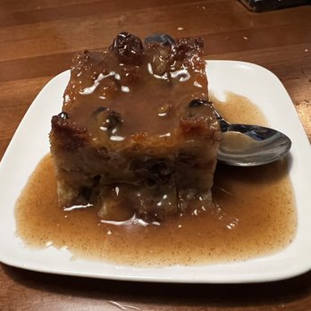 Trail Boss Steak & Grill - Yummy bread pudding - Steakhouses Near Me - Bandera, Texas Trail Boss Steak & Grill - Yummy bread pudding - Steakhouses Near Me - Bandera, Texas