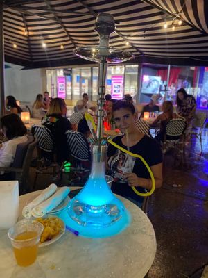 Hookah bar at Aura by null