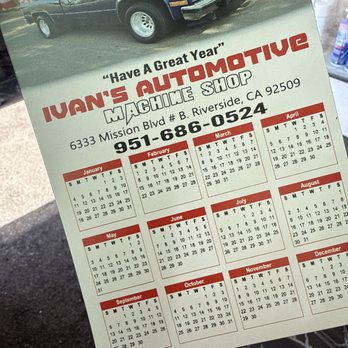 Ivan Automotive Machine Shop - Auto Repair Near Me - Riverside, California Ivan Automotive Machine Shop - Auto Repair Near Me - Riverside, California