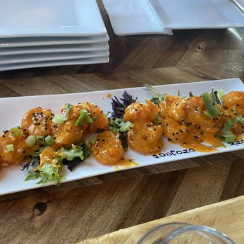 New York Beer Project - Shrimp appetizer - Breweries Near Me - Orchard Park, New York