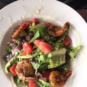 Table 14 - Shrimp salad with watermelon - Southern Near Me - Ludington, Michigan Table 14 - Shrimp salad with watermelon - Southern Near Me - Ludington, Michigan