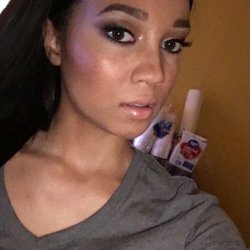 MAC Cosmetics - My birthday makeup! The artist did such a great job. I personally filled in my brows but she did everything else :)