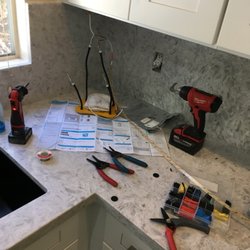 Clean Finish Electrical - We solder all connections for under cabinet led strip lighting, and use shrink wrap where necessary.
