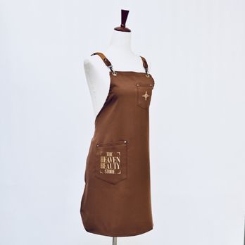 Zooniform - Cross-back Apron with gold logo - Printing Services Near Me - Garden Grove, California Zooniform - Cross-back Apron with gold logo - Printing Services Near Me - Garden Grove, California