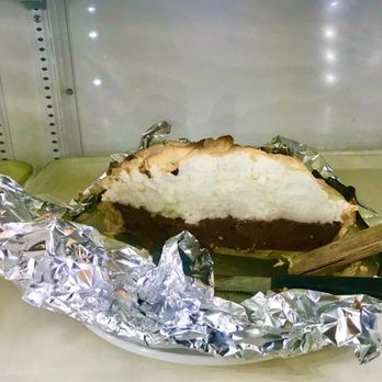 Blue Springs Cafe - Another photo of their half foot high pie. Only about 5 inches high not 12. - American Near Me - Highland, Illinois Blue Springs Cafe - Another photo of their half foot high pie. Only about 5 inches high not 12. - American Near Me - Highland, Illinois