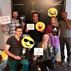 District 3 Escape Rooms - The Escape Clubbers, best time to date, 4 Achievements earned.