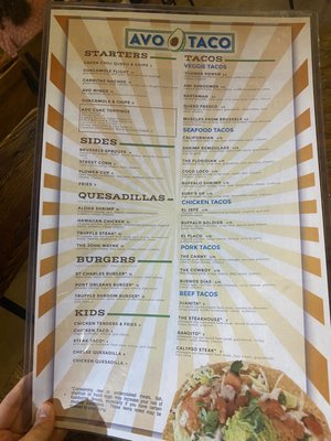 Menu photo 3 AVO TACO New Orleans, LA Menu photo 3 AVO TACO New Orleans, LA