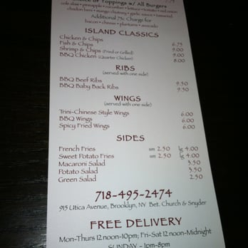 Island Burger - Menu - Burgers Near Me - Brooklyn, New York