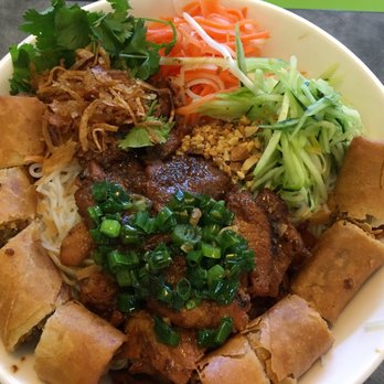 Pho #1 - Vermicelli with egg roll and grilled pork. Excellent!!! We came back for it - Vietnamese Near Me - Sunnyvale, California Pho #1 - Vermicelli with egg roll and grilled pork. Excellent!!! We came back for it - Vietnamese Near Me - Sunnyvale, California