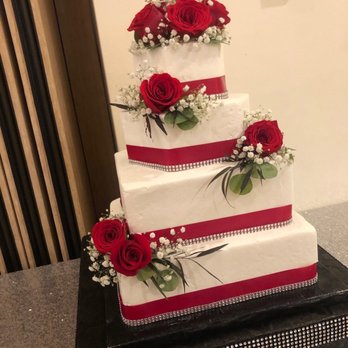 Jane's Cakes And Confections - Athena & Les Courts wedding cake - Desserts Near Me Jane's Cakes And Confections - Athena & Les Courts wedding cake - Desserts Near Me