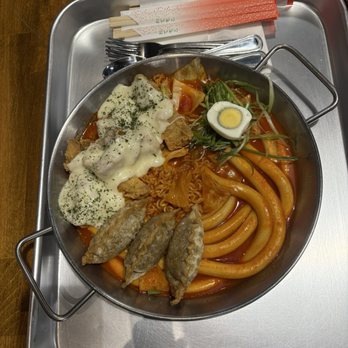 Dduk Dabang - Cheese chicken tteokbokki - Korean Near Me - San Jose, California Dduk Dabang - Cheese chicken tteokbokki - Korean Near Me - San Jose, California