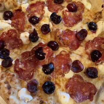 Vesta - Bacon & Cherry Tomato Pizza - Pizza Near Me - Redwood City, California Vesta - Bacon & Cherry Tomato Pizza - Pizza Near Me - Redwood City, California