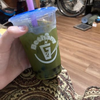 Bethany Boba Tea & Cafe - Matcha Green Tea Latte - Chinese Near Me - Arlington, Texas Bethany Boba Tea & Cafe - Matcha Green Tea Latte - Chinese Near Me - Arlington, Texas