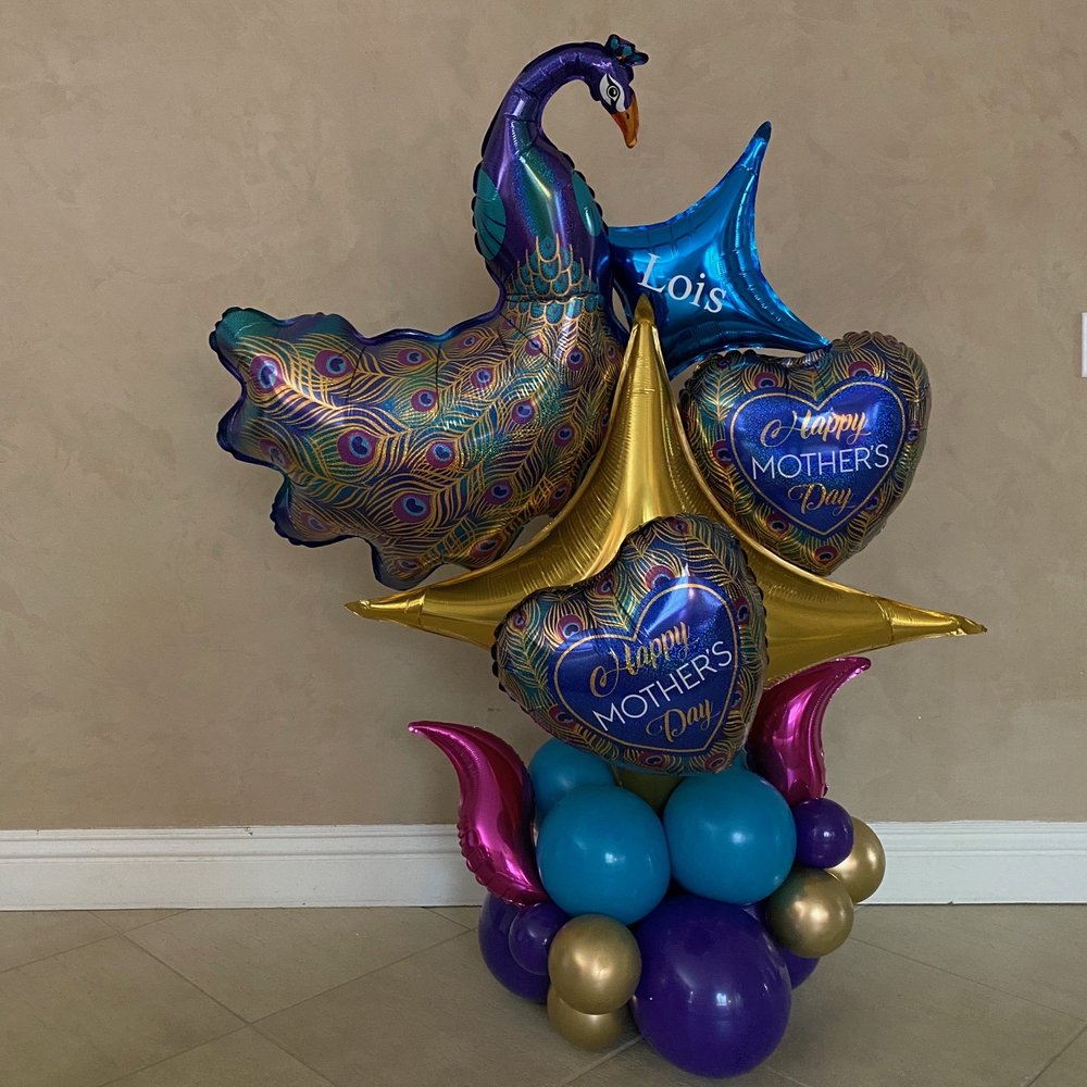 Orange County Balloons - Mother's Day arrangement - Balloon Services Near Me Orange County Balloons - Mother's Day arrangement - Balloon Services Near Me
