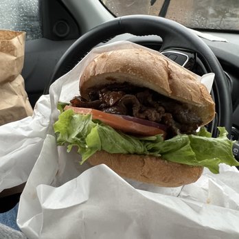 K & C Burkie - My husband had the bulgogi burger that was tasty and perfect. - Burgers Near Me - Lakewood, Washington