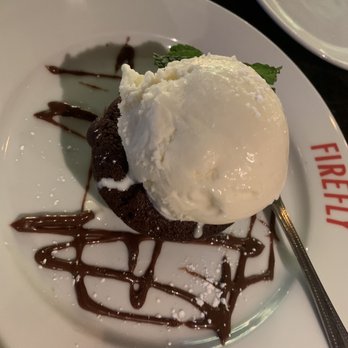 Firefly Tapas Kitchen + Bar - Flourless Chocolate Cake - Tapas/Small Plates Near Me - Las Vegas, Nevada Firefly Tapas Kitchen + Bar - Flourless Chocolate Cake - Tapas/Small Plates Near Me - Las Vegas, Nevada