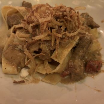 Sophia & Spritz - Ragu Di Papperdelle Braised beef, pork and lamb ragu, red wine demi glace, carmalized onions & parmigano. - Italian Near Me - Moncton, New Brunswick Sophia & Spritz - Ragu Di Papperdelle Braised beef, pork and lamb ragu, red wine demi glace, carmalized onions & parmigano. - Italian Near Me - Moncton, New Brunswick