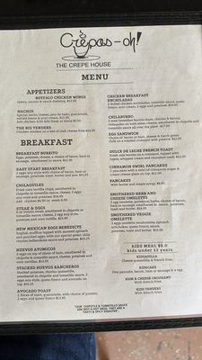 Menu photo 7 Crepas-oh! Santa Fe, NM