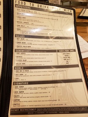 Menu photo 5 HomeGrown Brewing Company Oxford, MI