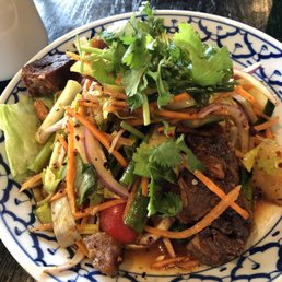 Crispy duck salad