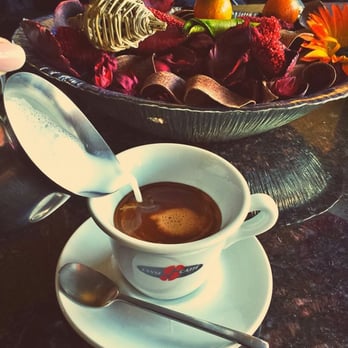 Cafe Utjeha - Espresso with milk. - Coffee & Tea Near Me - Chicago, Illinois