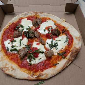 Osteria Marco - Margarita pizza with the house meatballs! - Italian Near Me - Denver, Colorado Osteria Marco - Margarita pizza with the house meatballs! - Italian Near Me - Denver, Colorado