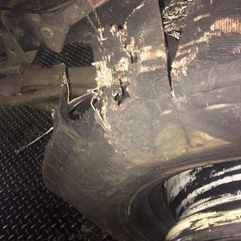 G & T Truck Repair - Damaged tire. - Auto Repair Near Me - Applegate, California G & T Truck Repair - Damaged tire. - Auto Repair Near Me - Applegate, California