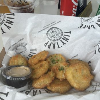 Tiny Tapp & Cafe - Fried Pickles - American Near Me - Chicago, Illinois Tiny Tapp & Cafe - Fried Pickles - American Near Me - Chicago, Illinois