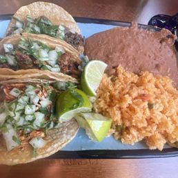 Taco dinner Asada,El Pastor,Pollo