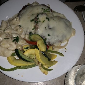 Five Restaurant - Chicken parmigiana with white sauce - Italian Near Me - Fresno, California Five Restaurant - Chicken parmigiana with white sauce - Italian Near Me - Fresno, California
