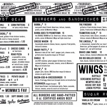 Momma's - Menu - Dive Bars Near Me - Memphis, Tennessee Momma's - Menu - Dive Bars Near Me - Memphis, Tennessee
