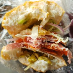 Eaton's Fresh Pizza - The dry po boy.