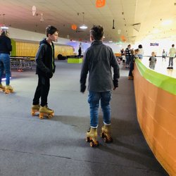Beechmont Rollarena - Entering the rink