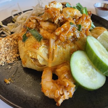 Tiki Thai - Pad Thai shrimp - Tiki Bars Near Me - Reston, Virginia Tiki Thai - Pad Thai shrimp - Tiki Bars Near Me - Reston, Virginia