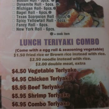 Sushi Ichiban - Menu6 - Sushi Bars Near Me - Champaign, Illinois