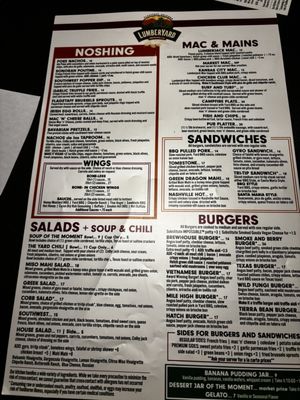 Menu photo 7 Lumberyard Brewing Company Flagstaff, AZ Menu photo 7 Lumberyard Brewing Company Flagstaff, AZ