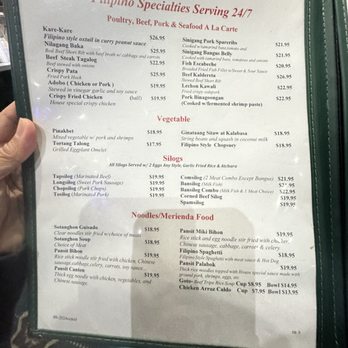 Cafe Colma - Menu - Filipino Near Me - Colma, California