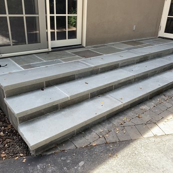 Boomerang - After photo of bluestone back entrance. - Masonry/Concrete Near Me
