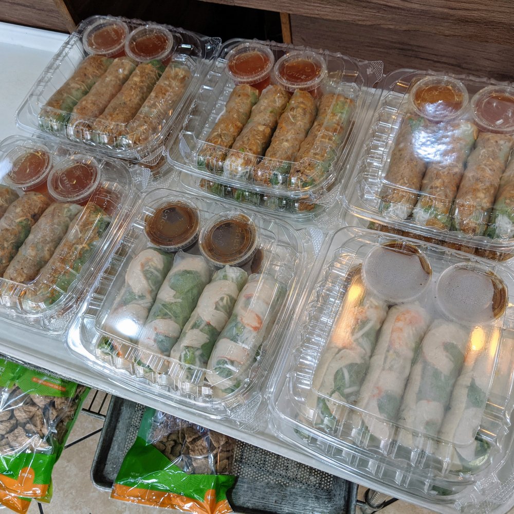 Duy's Vegetarian Cafe - Cuon All Day Every Day. (Rolls) - Sandwiches Near Me - Houston, Texas